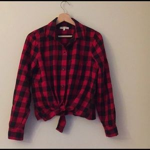 Madewell Flannel Buffalo Plaid